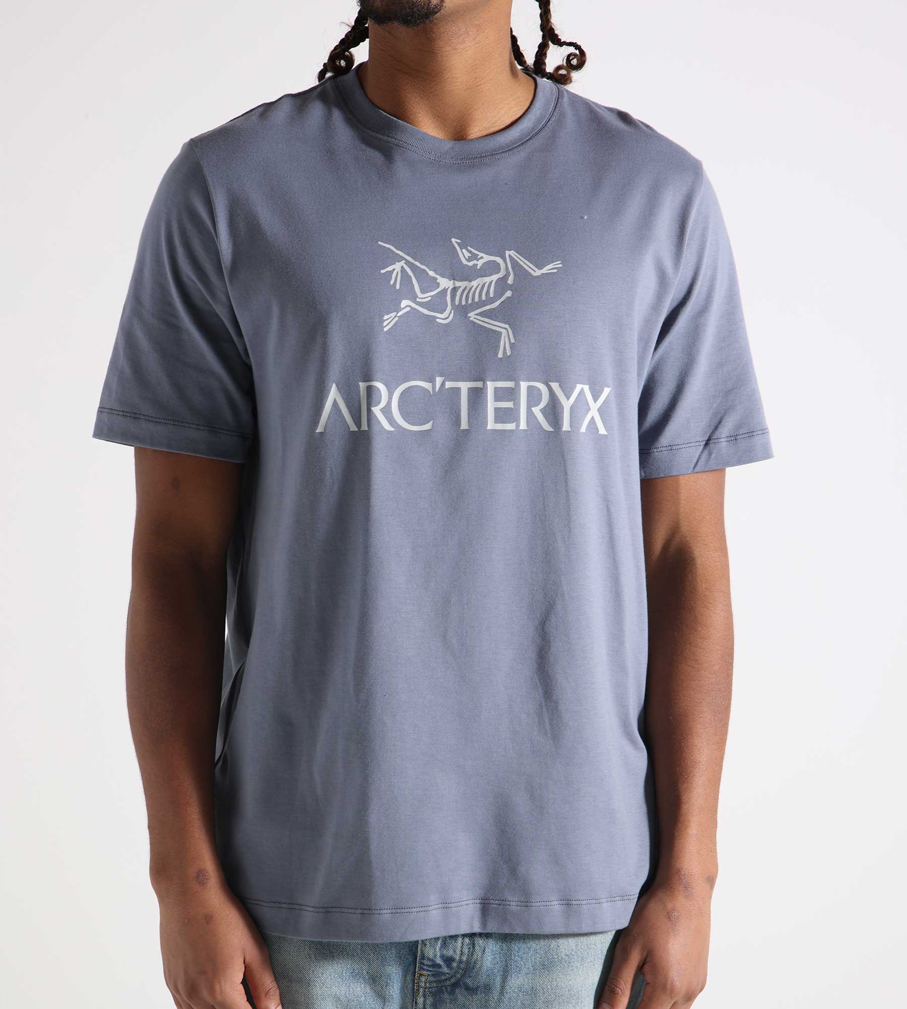 Arc'teryx Arc'Word Logo T-shirt M Stratus Arctic Silk