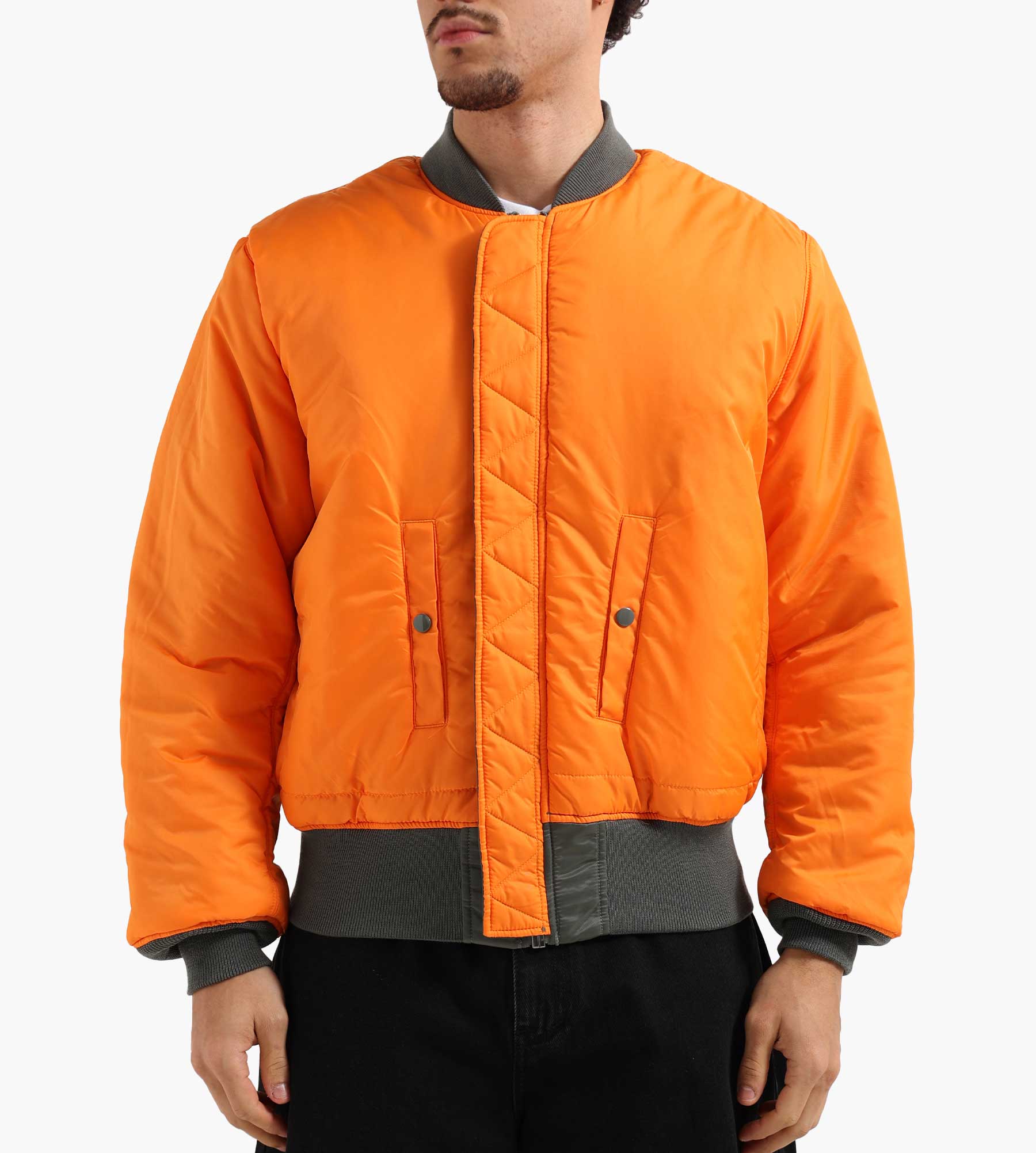 Alpha Industries MA-1 Heritage Bomber Jacket Vintage Green - Alpha Industries - Clothing