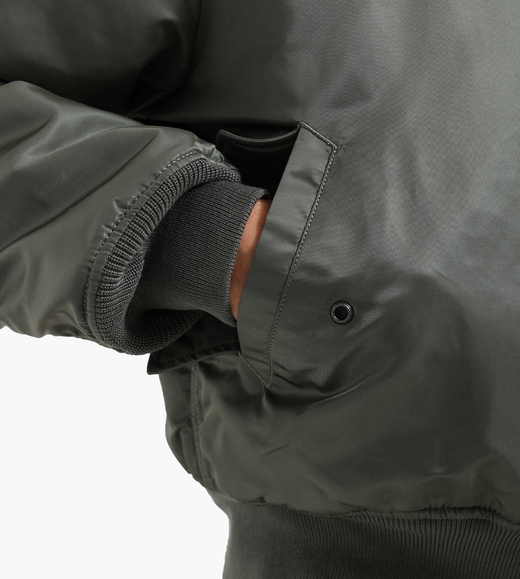 Alpha Industries MA-1 Heritage Bomber Jacket Vintage Green - Alpha Industries - Clothing