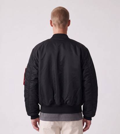 【あか】ALPHA INDUSTRIES MA-1 ブラック メンズM Alpha Industries MA-1 Heritage Black Black