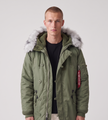 Alpha Industries N-3A Parka Vintage Sage-Green