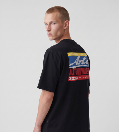 Arte Antwerp Mural T-shirt Black