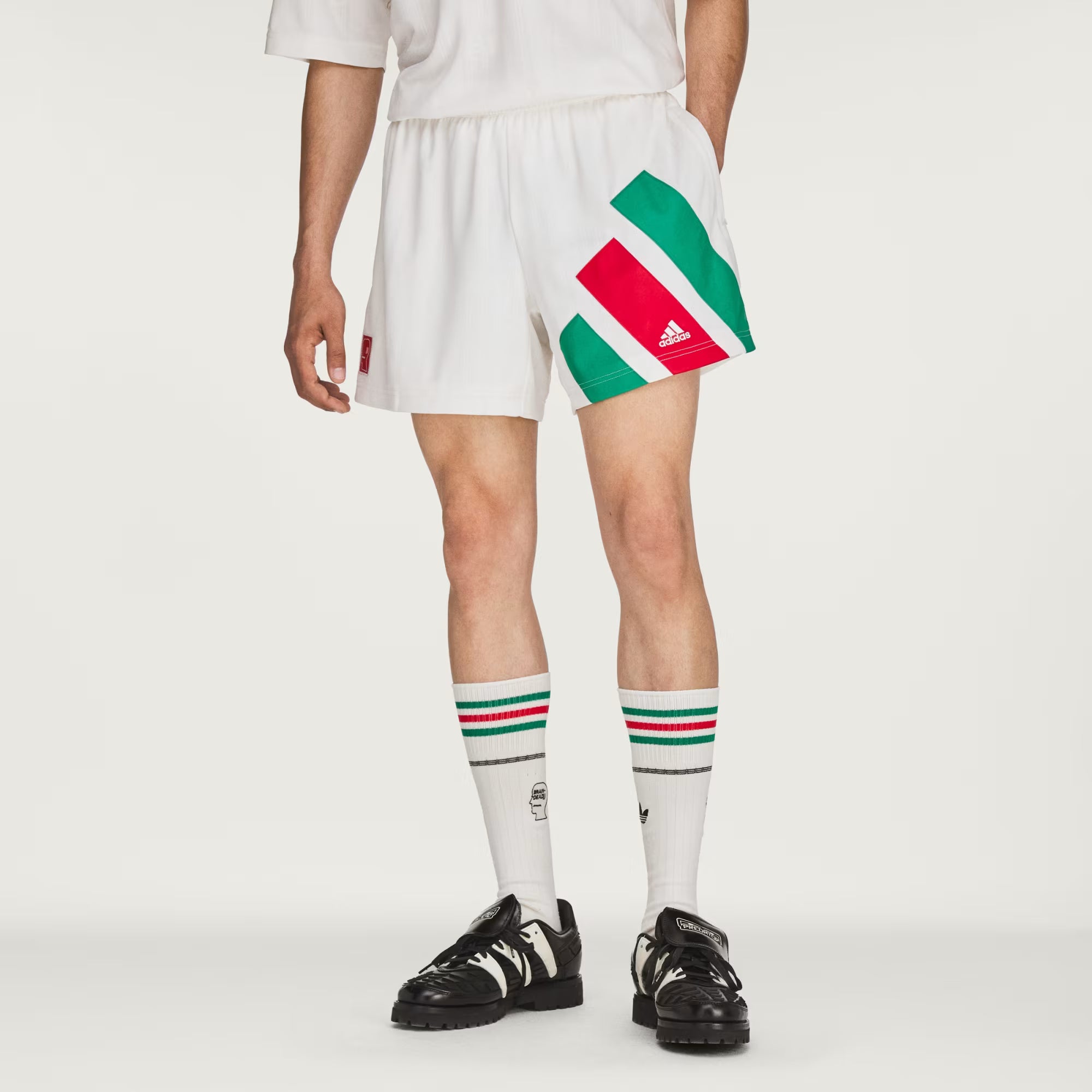 Adidas Brain Dead Fb Short Cwhite