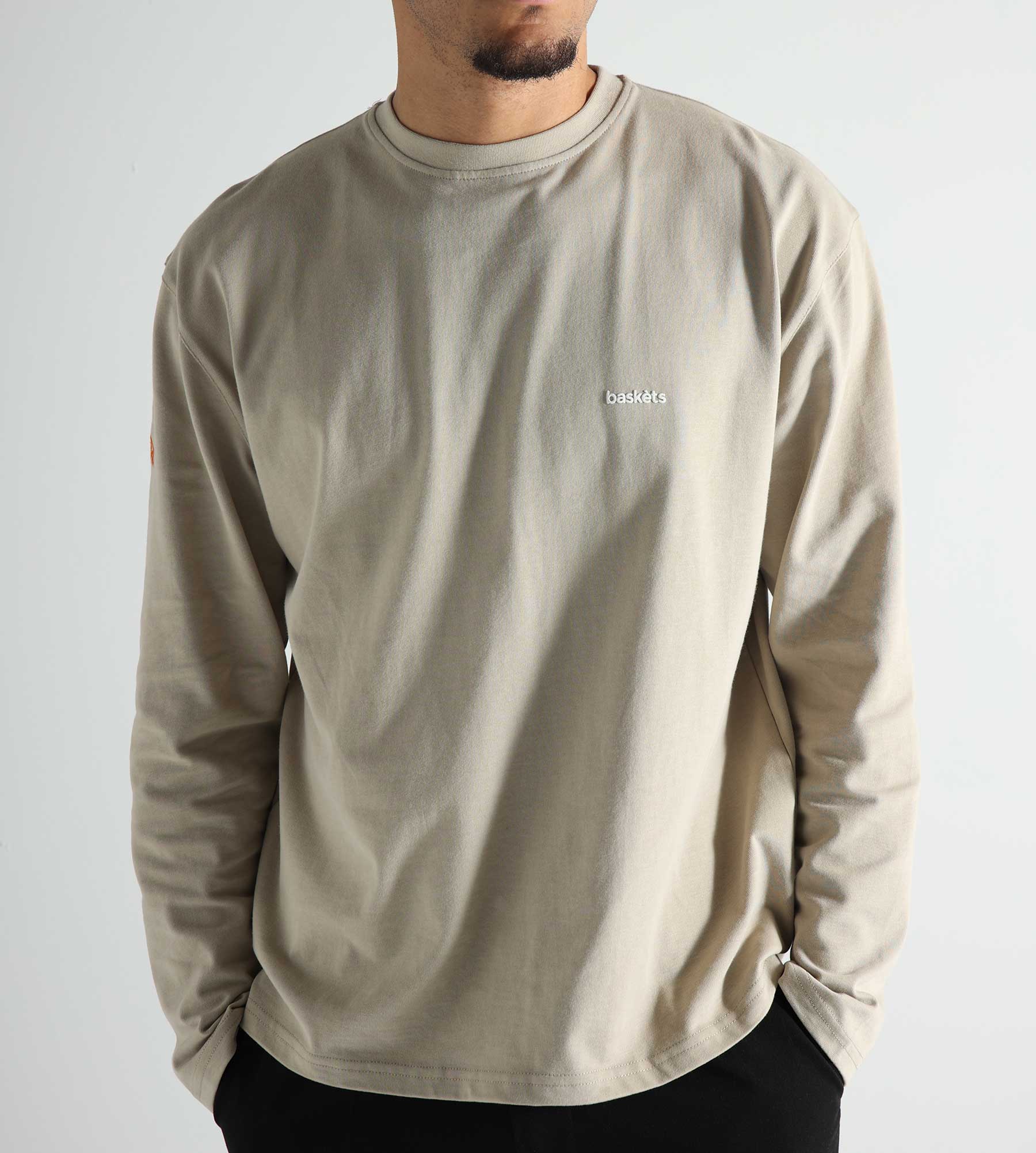 Baskèts | Cortazu Longsleeve Misty Beige