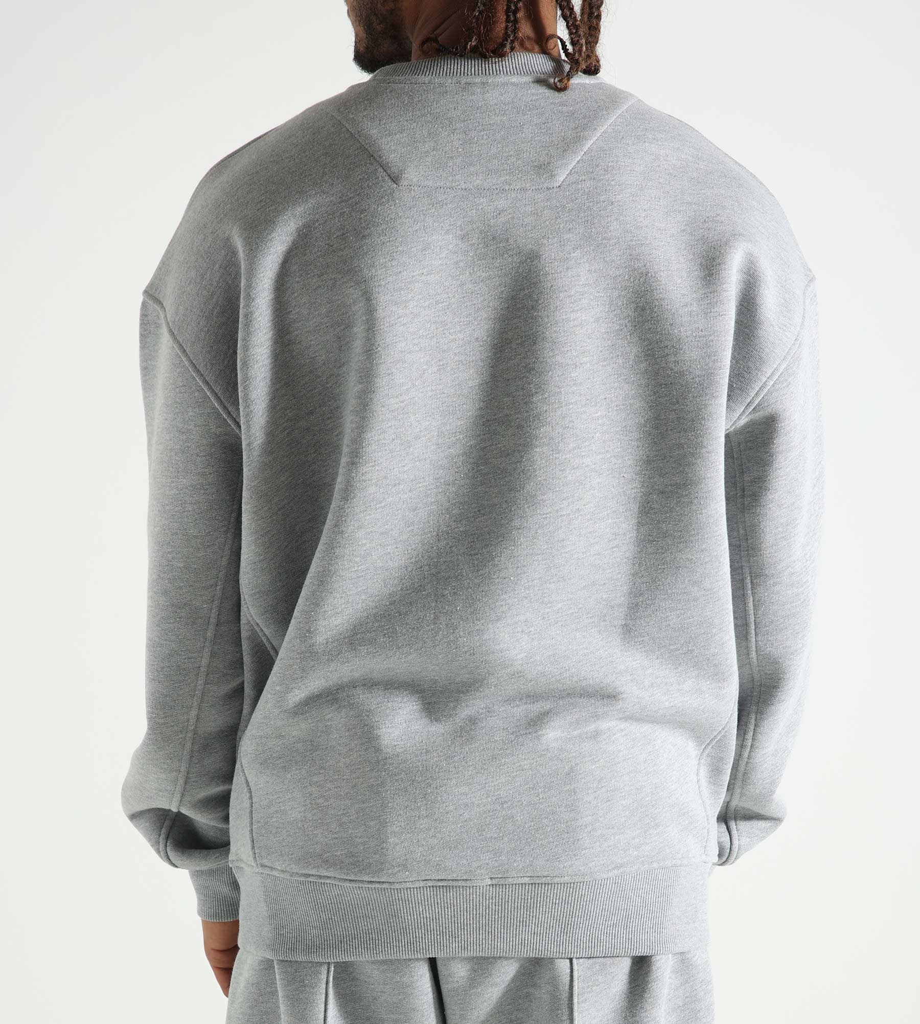 Baskèts Modern Crewneck Ash Grey