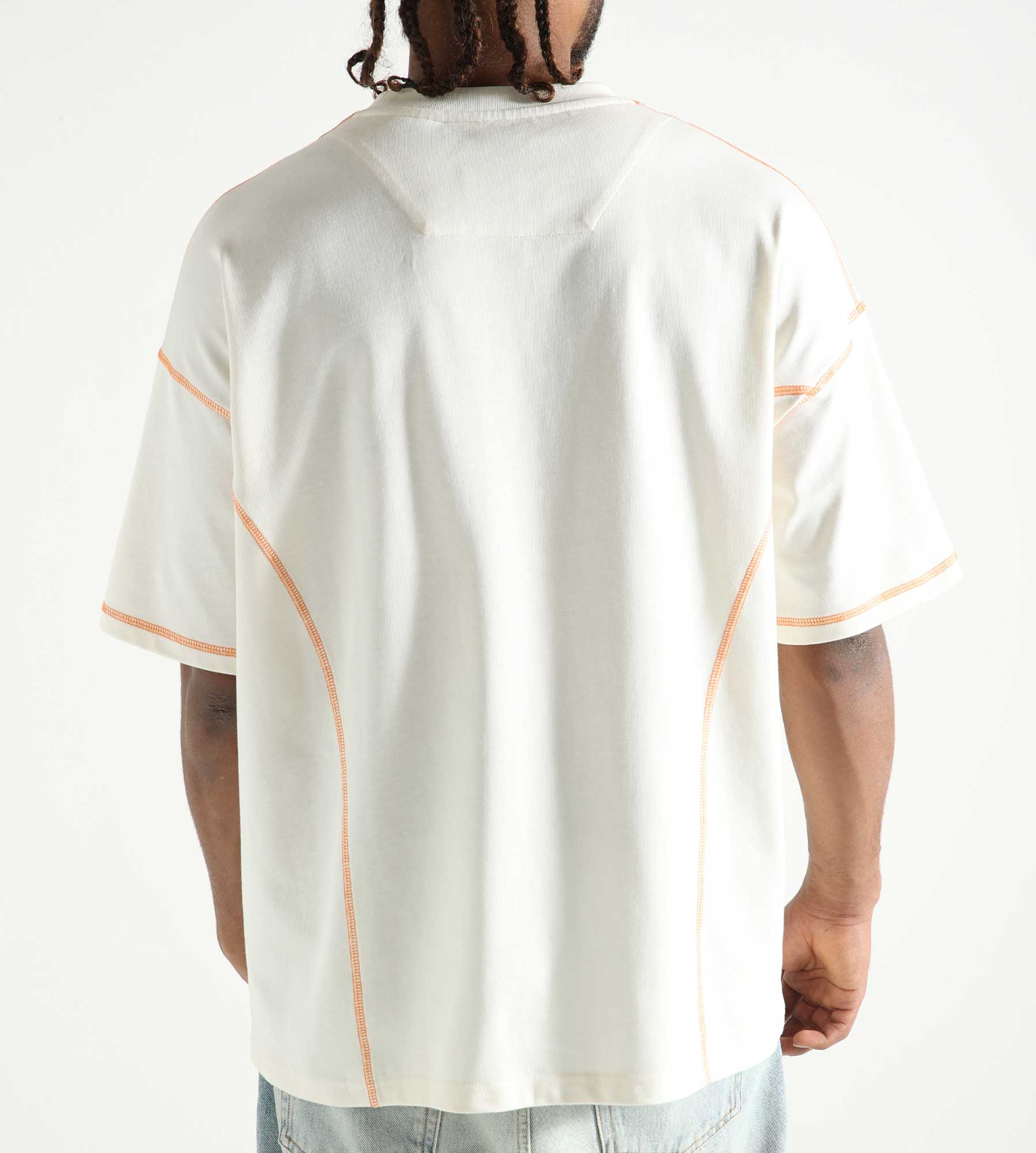 Baskèts Modern Contrast Tee Butter