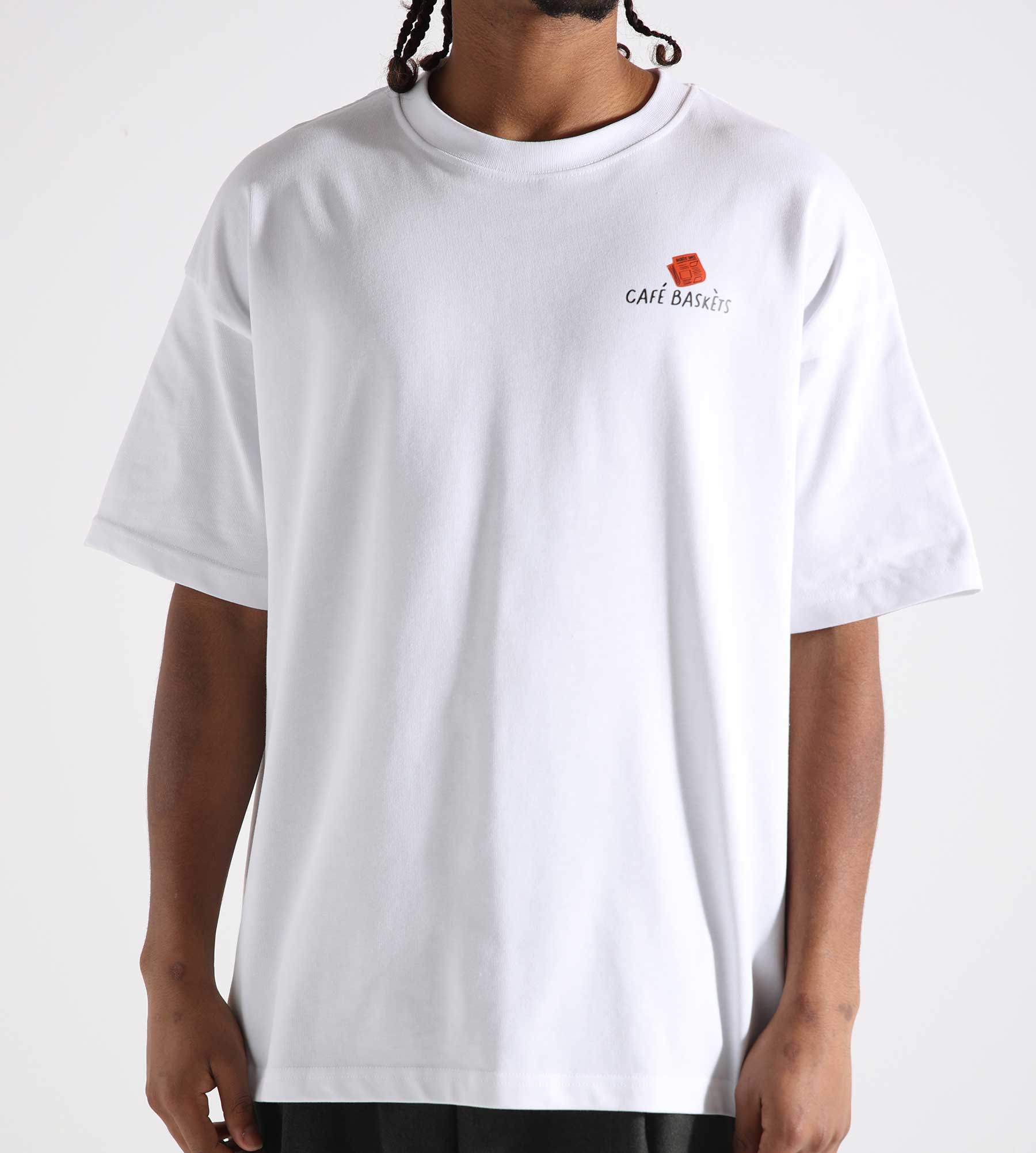 Café Baskèts Times Tee White