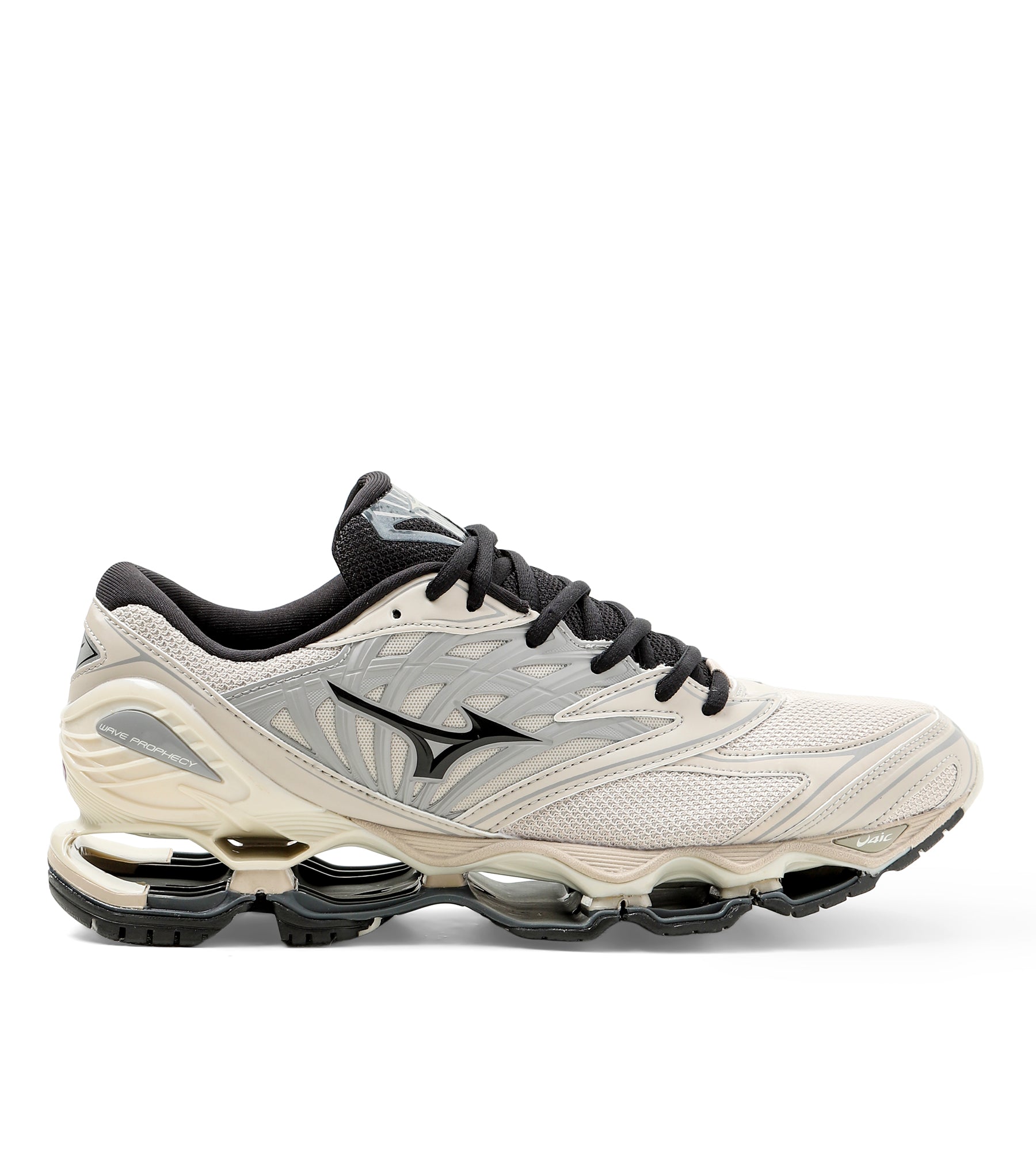 Mizuno S.L. Wave Prophecy LS Silver Cloud Black Opal Gray