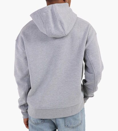 Baskèts Botanical Zip Hoodie Ash Grey