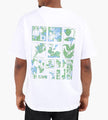 Baskèts Greenery Tee White Green
