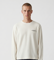 Bram's Fruit Stamp Waffle Longsleeve White