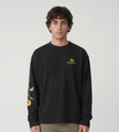 Bram's Fruit Sunflower Longsleeve Shadow Black