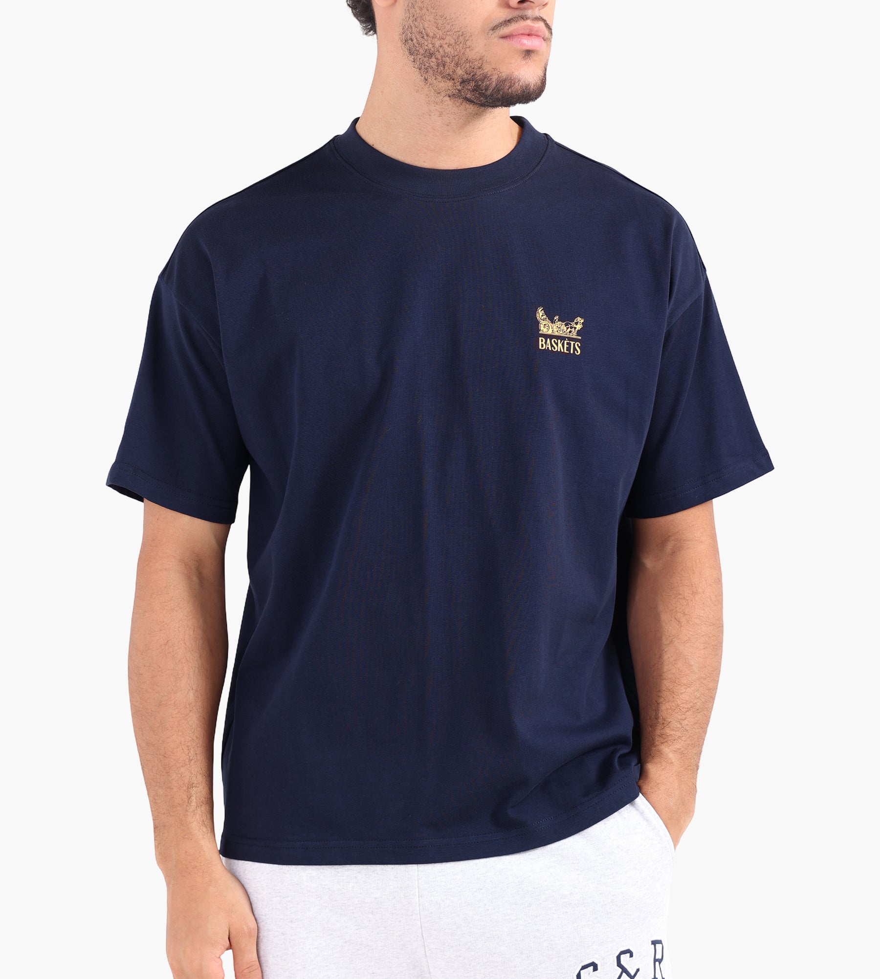 Baskèts Carriage Tee Marine