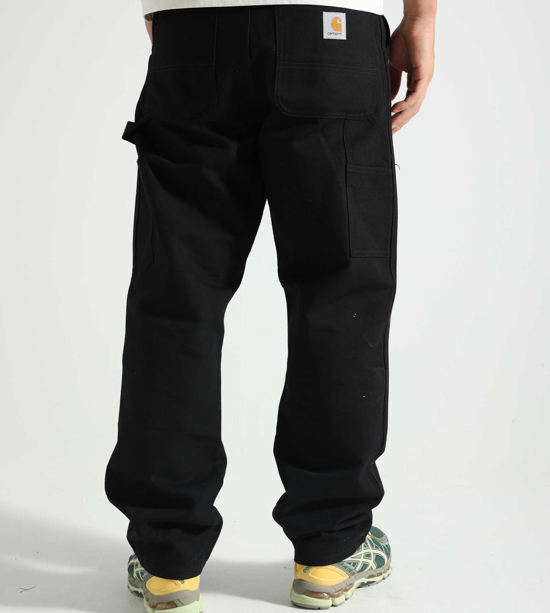 Carhartt WIP Double Knee Pant 'Dearborn' Canvas Black