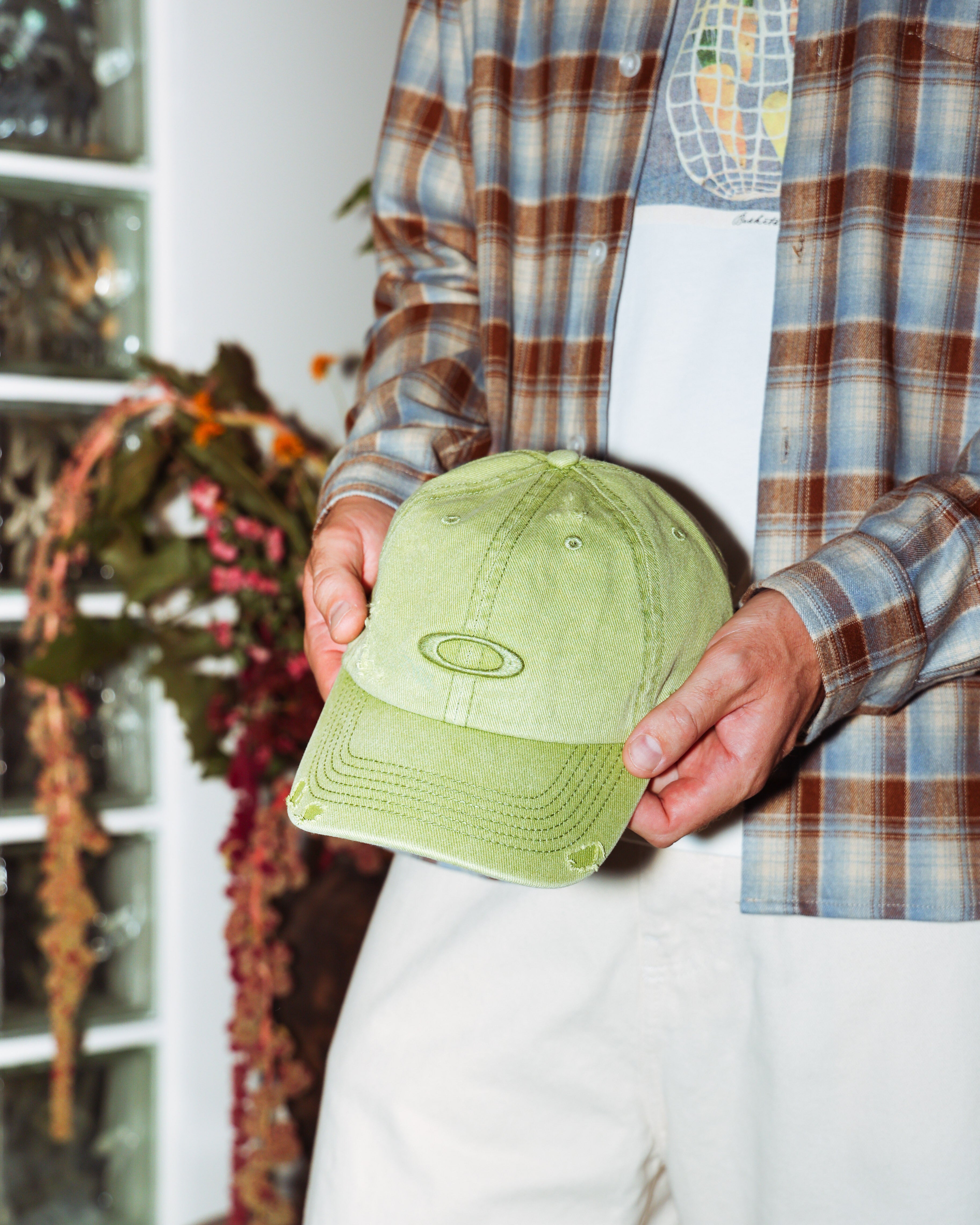 Norse Projects Light Canvas Felt N 8 Panel Cap Mahogany