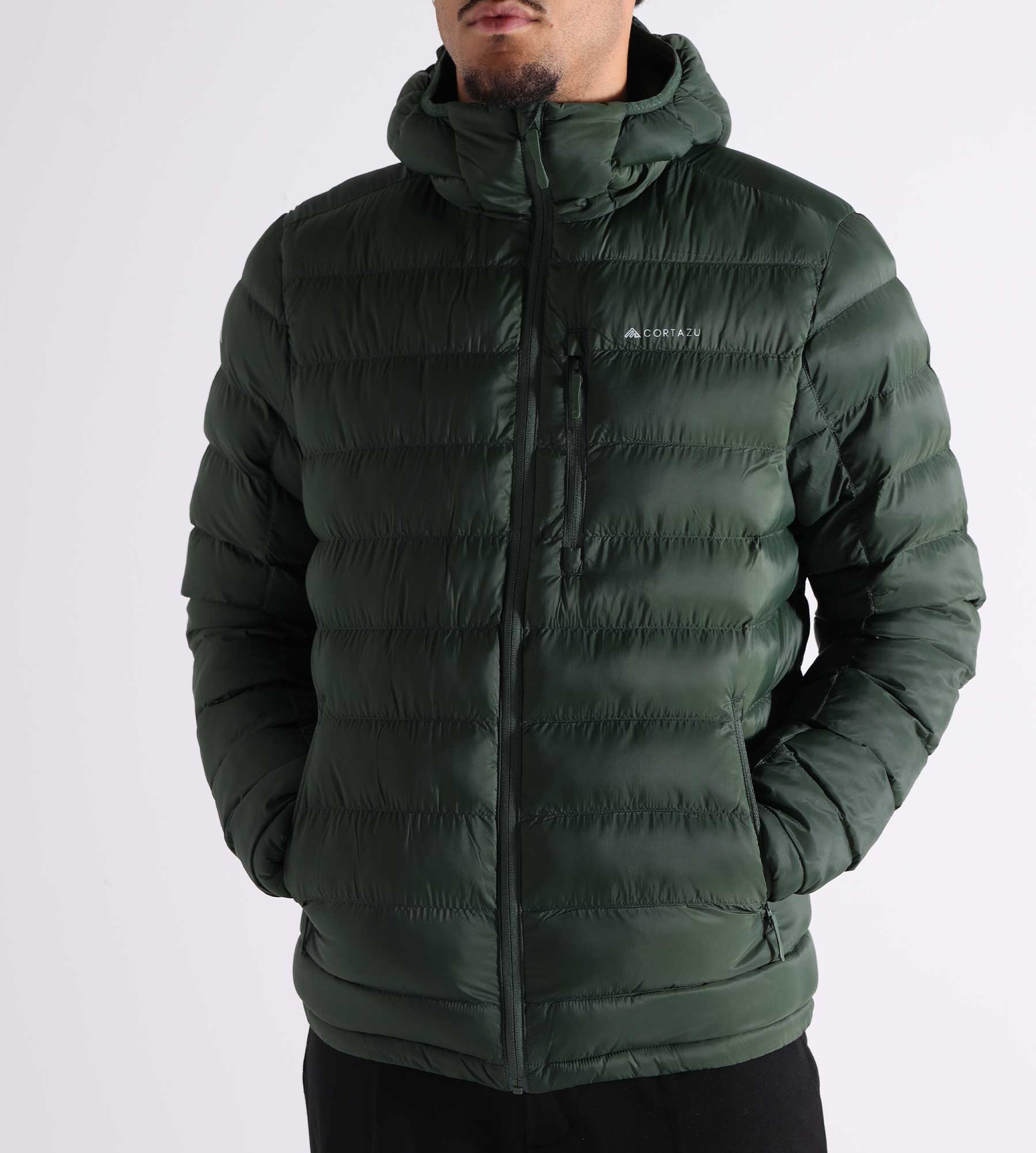 Cortazu MNT Insulated Hooded Jacket Dark Green