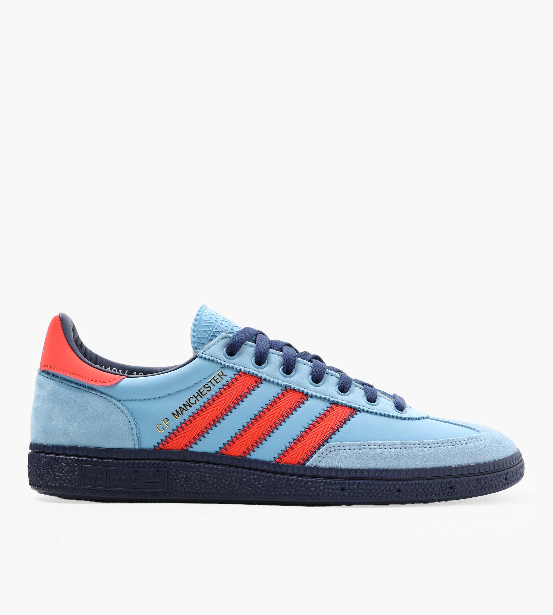 Adidas x C.P. Company Manchester SPZL Light Blue Bright Red Dark Blue