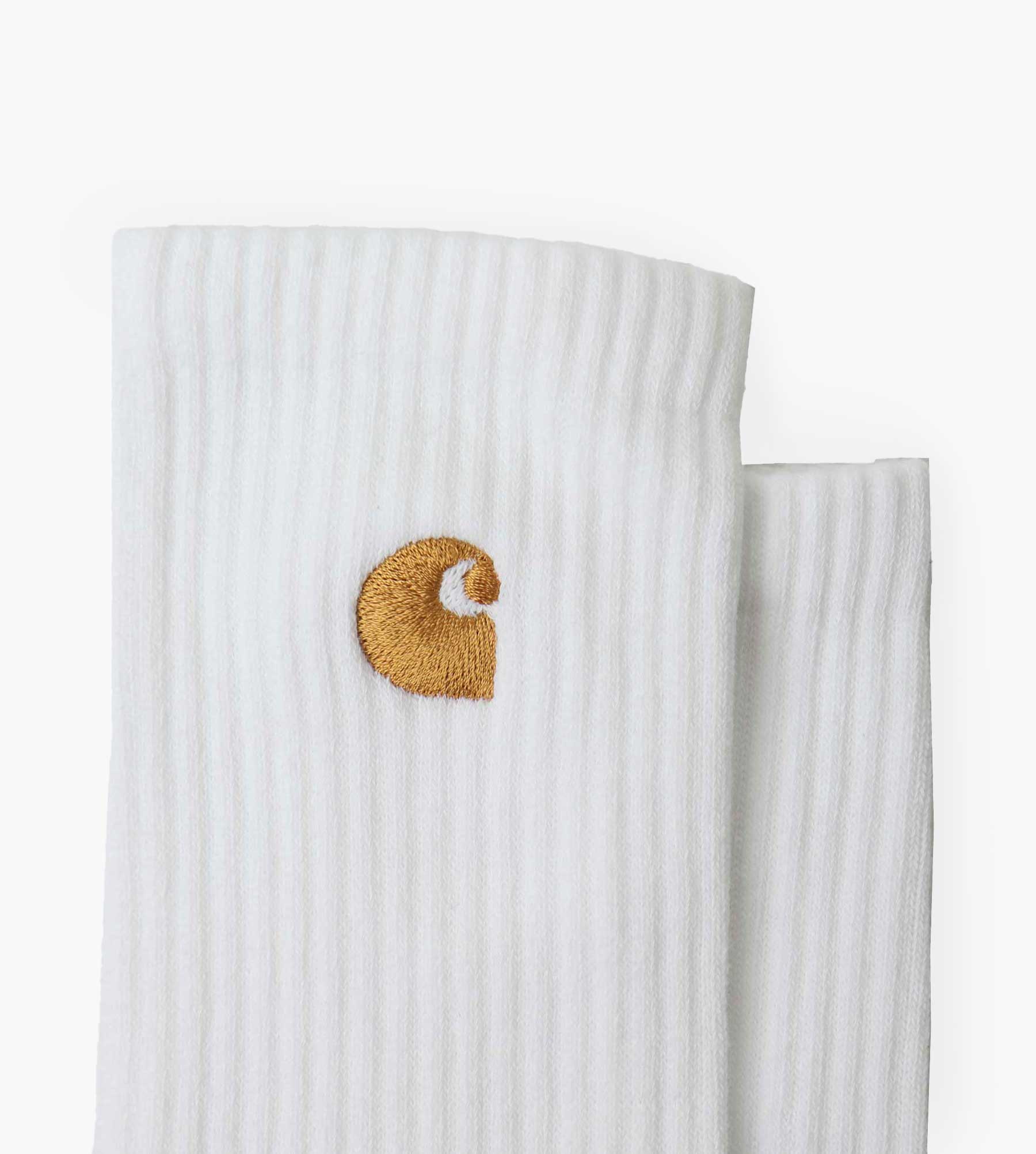 Carhartt WIP Chase Socks White Gold