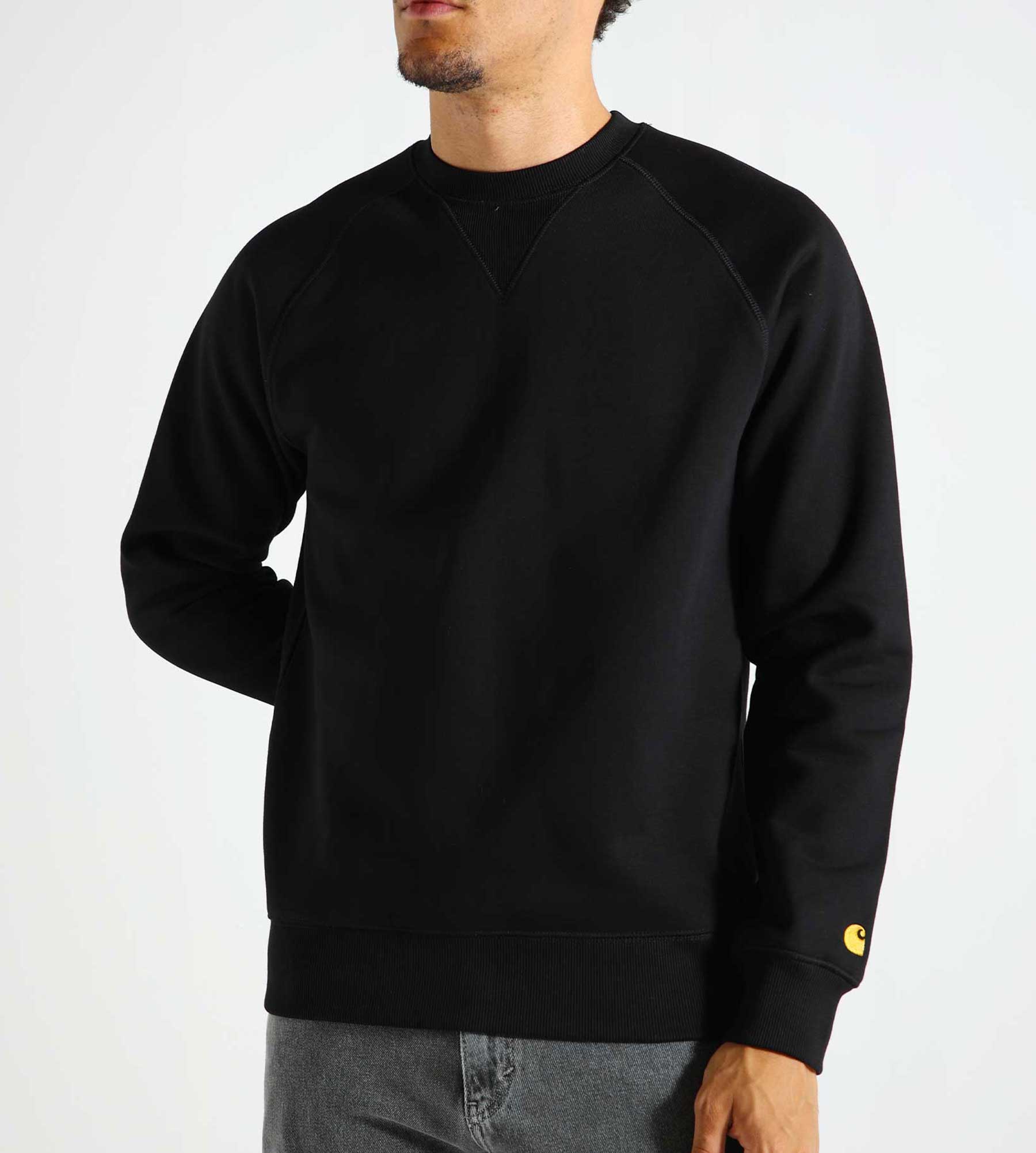 Carhartt WIP Chase Sweat Black Gold