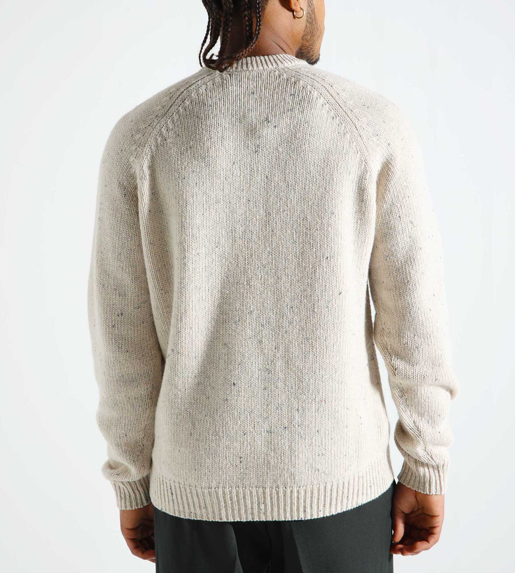 Carhartt WIP Anglistic Sweater Speckled Moonbeam