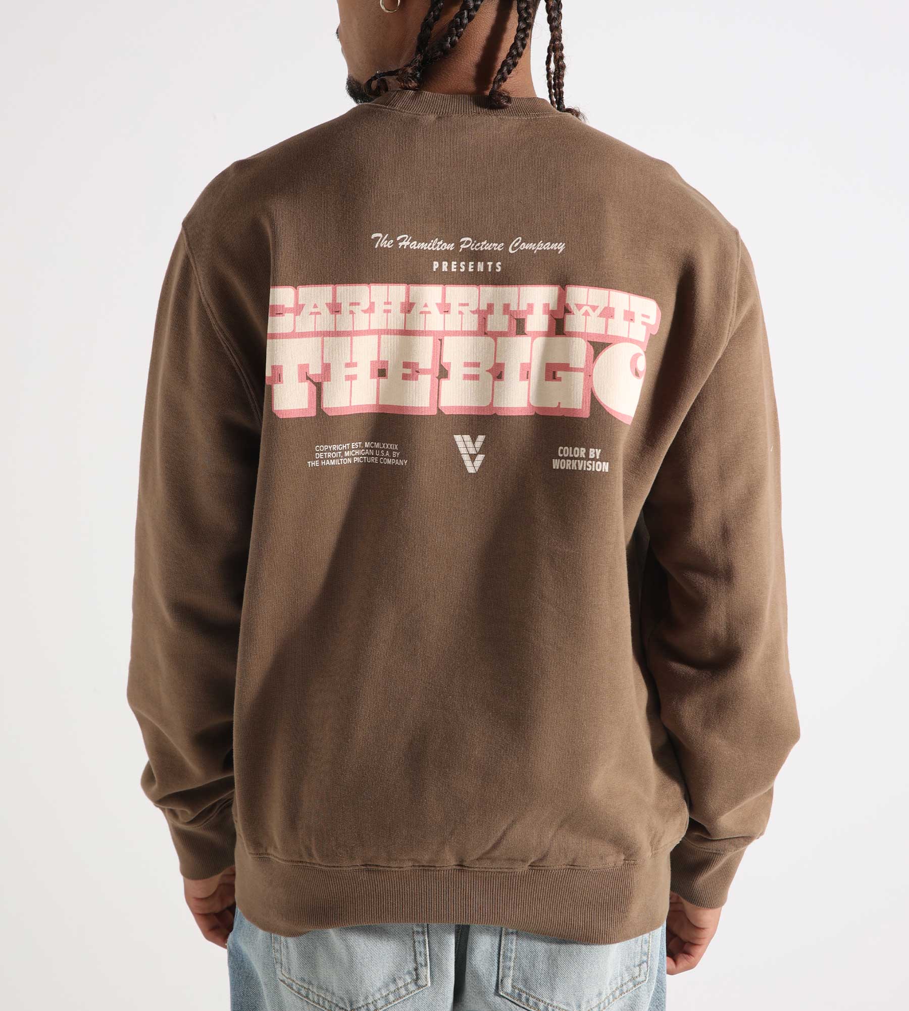 Carhartt WIP Greatest Flicks Sweater Coconut