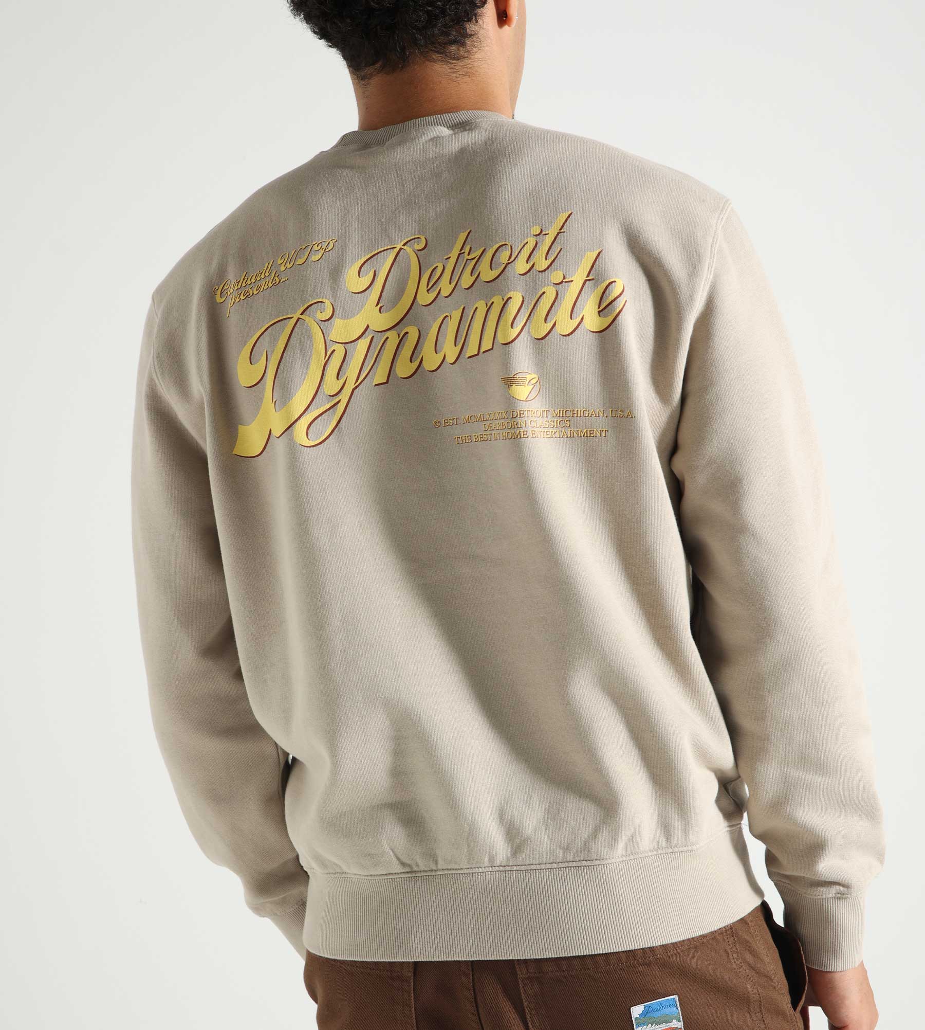 Carhartt WIP Greatest Flicks Sweater Fleur De Sel