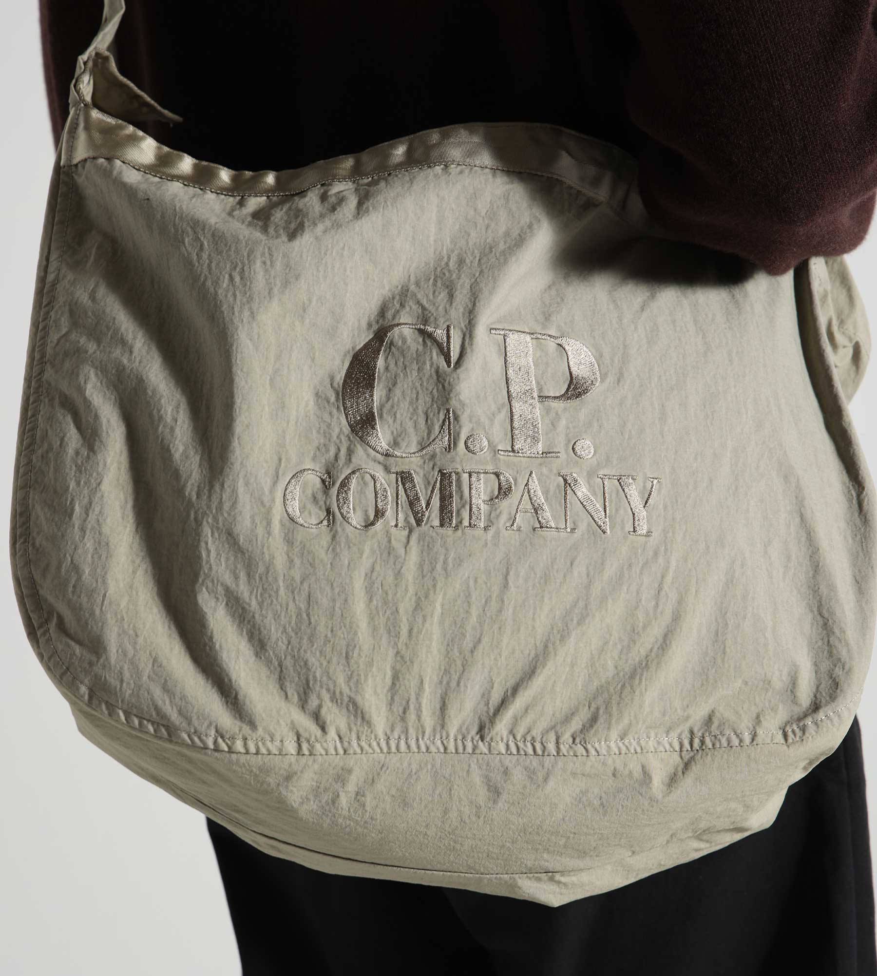 C.P. Company Accessories Bag In Plain Paper Touch Vintage Khaki