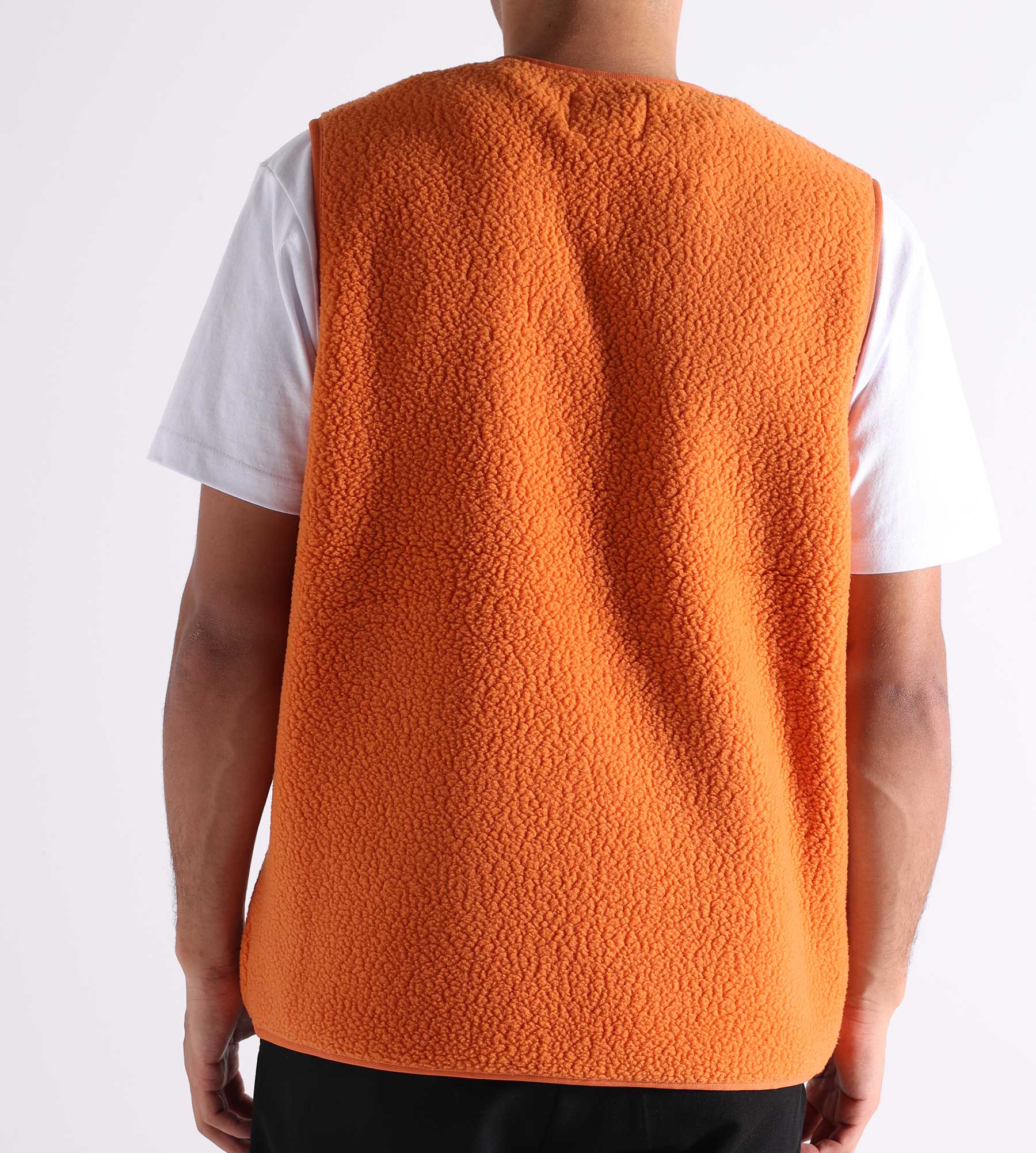 Snow Peak Thermal Boa Fleece Vest Orange