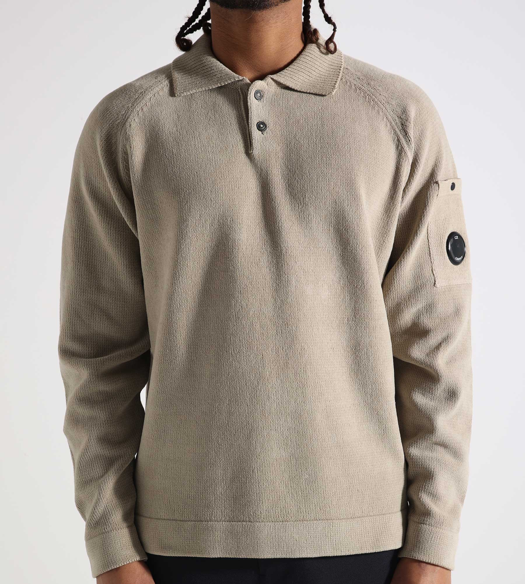 C.P. Company Polo Collar Vintage Khaki