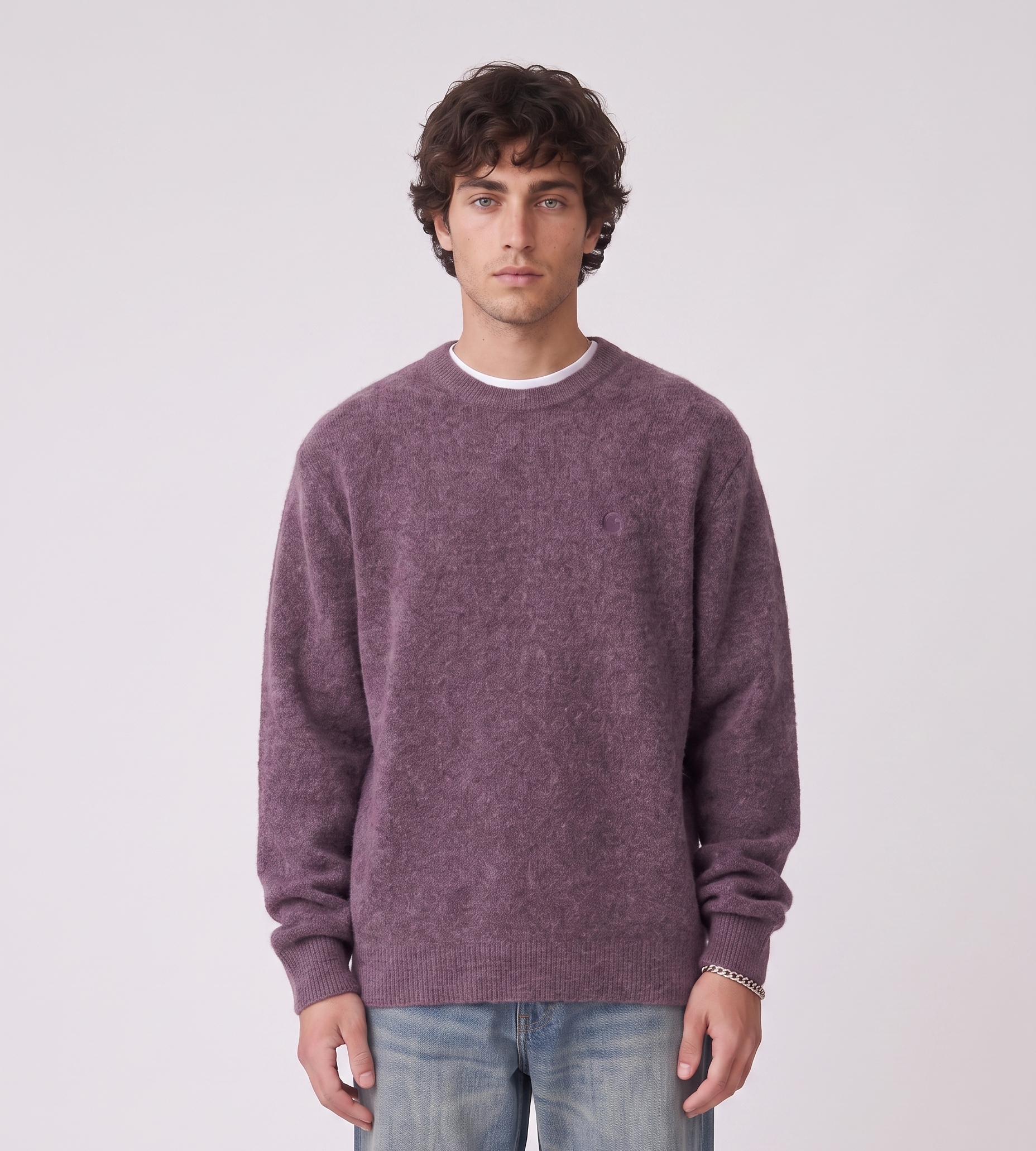 Carhartt WIP Curtis Sweaterer Tangled Shady Purple