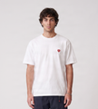 Carhartt WIP Small Heart T-shirt White Red