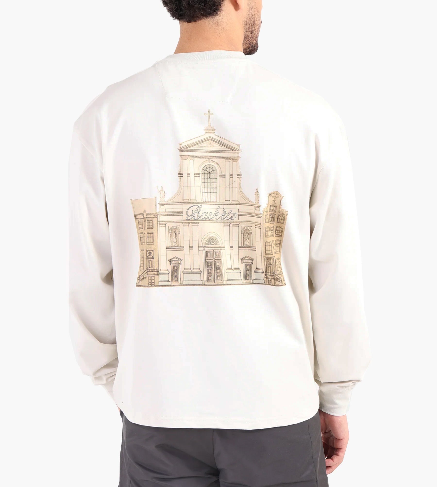 Baskèts De Duif Longsleeve Offwhite
