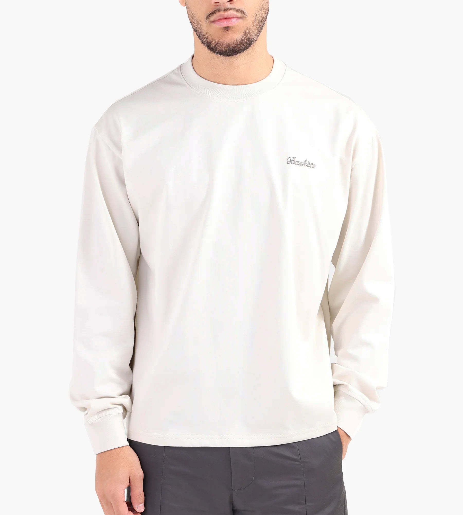 Baskèts De Duif Longsleeve Offwhite