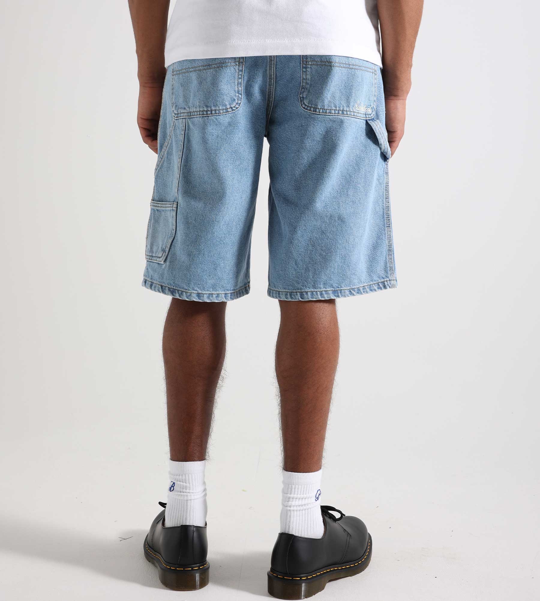 Sabbatical Carpenter Denim Short Washed Blue