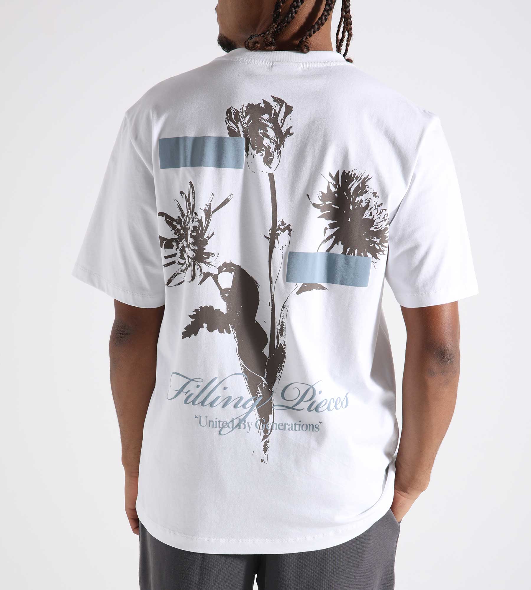 Filling Pieces T-shirt Gardener White