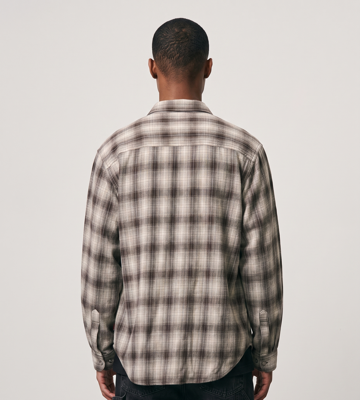 Gramicci Piled Flannel Shirt Slate