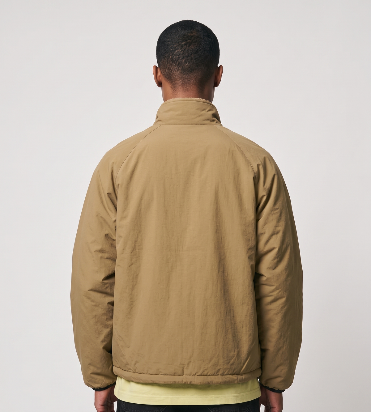 Gramicci Reversible Sherpa Jacket Beige Tan