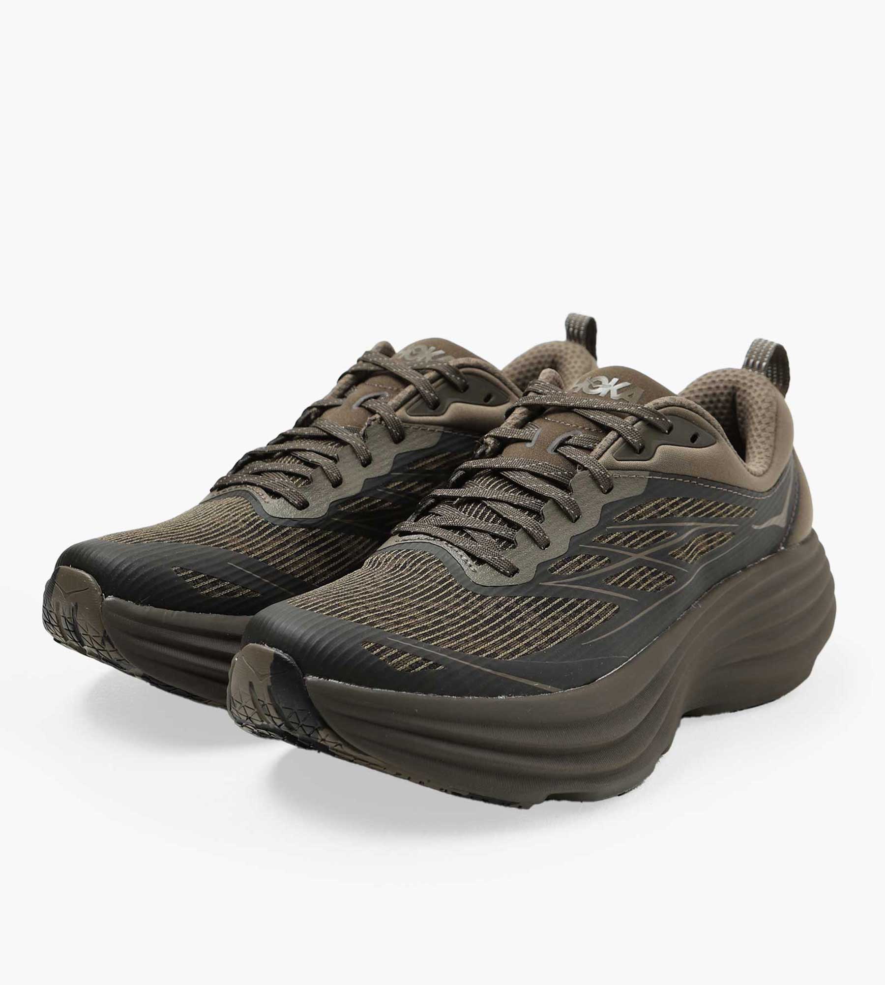 Hoka U Bondi 8 TS Caged Umber Deep Umber