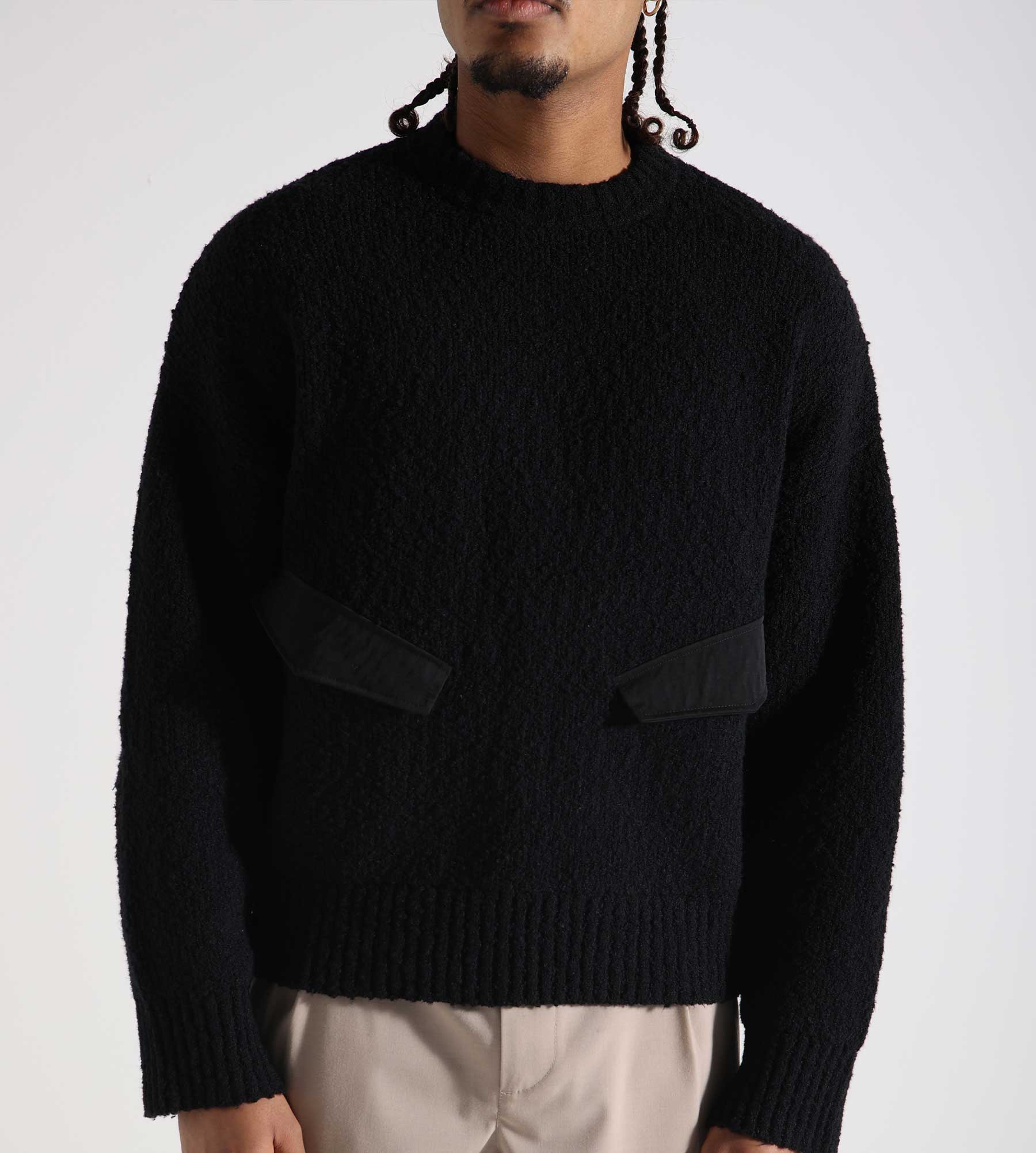 HAL Studios Utility Sweater Black