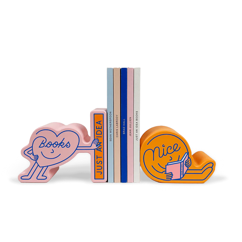 Just An Idea x Ceizer - Woody Sculpture Bookends