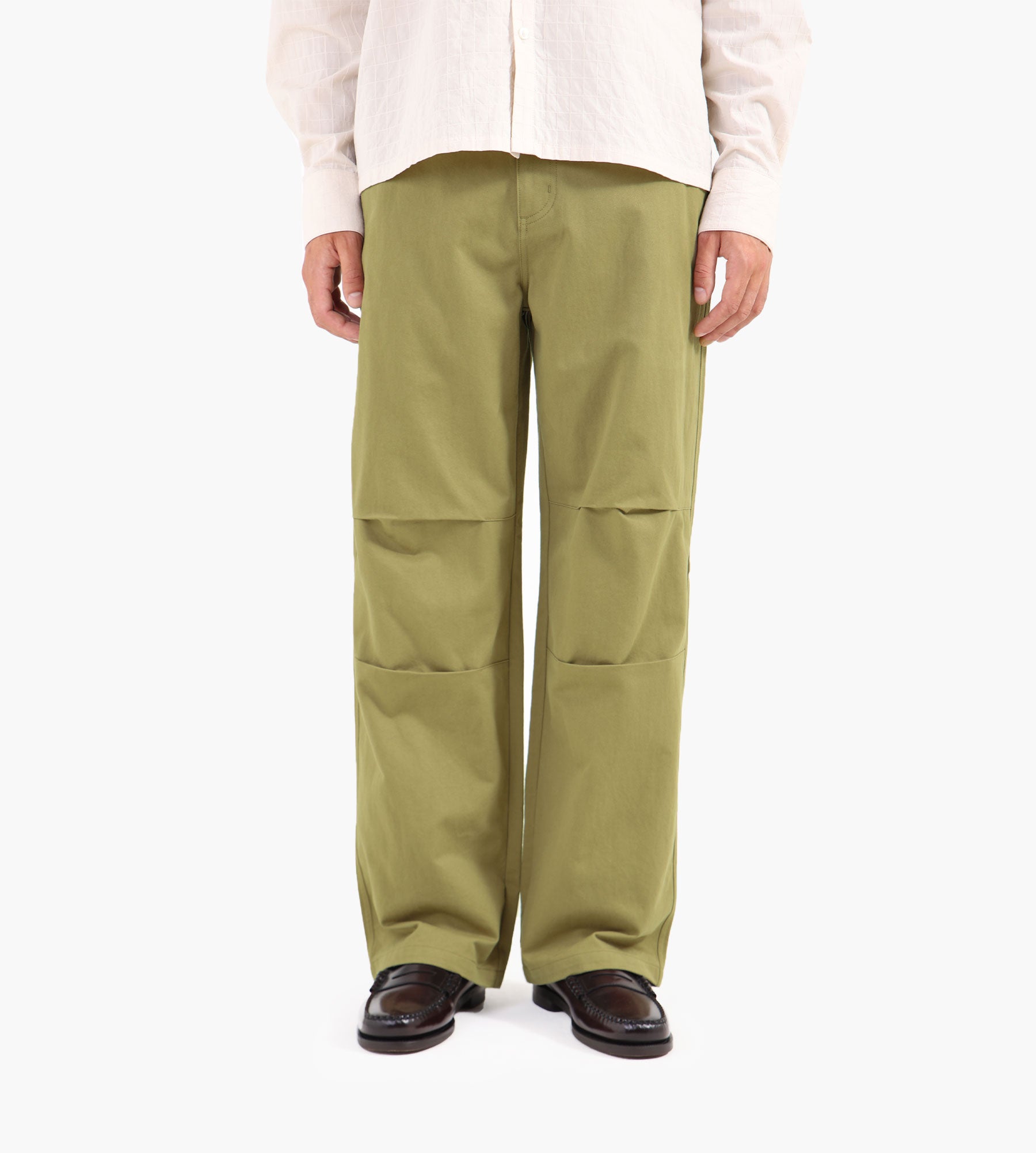 OLAF Relaxed Pant Khaki Green