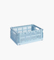 HAY Colour Crate Medium Soft Blue