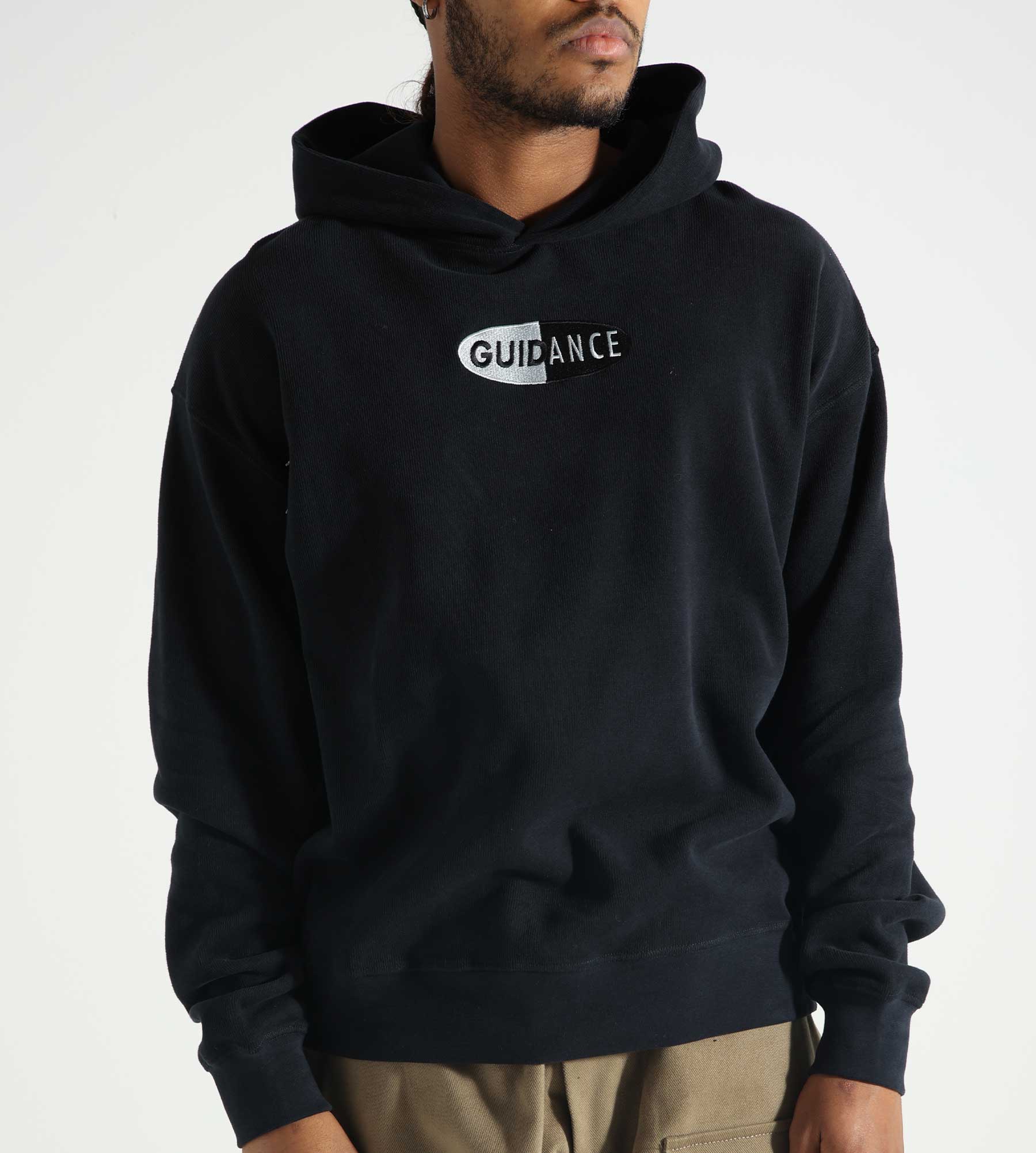 Lack of Guidance David Hoodie Black