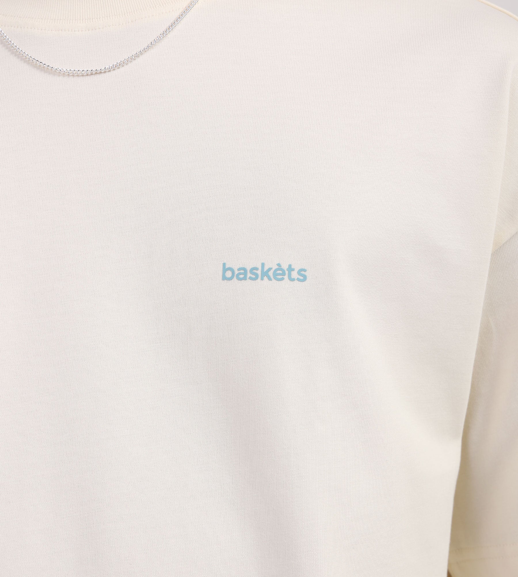 Baskèts Statement Tee Ivory - Baskèts - Clothing
