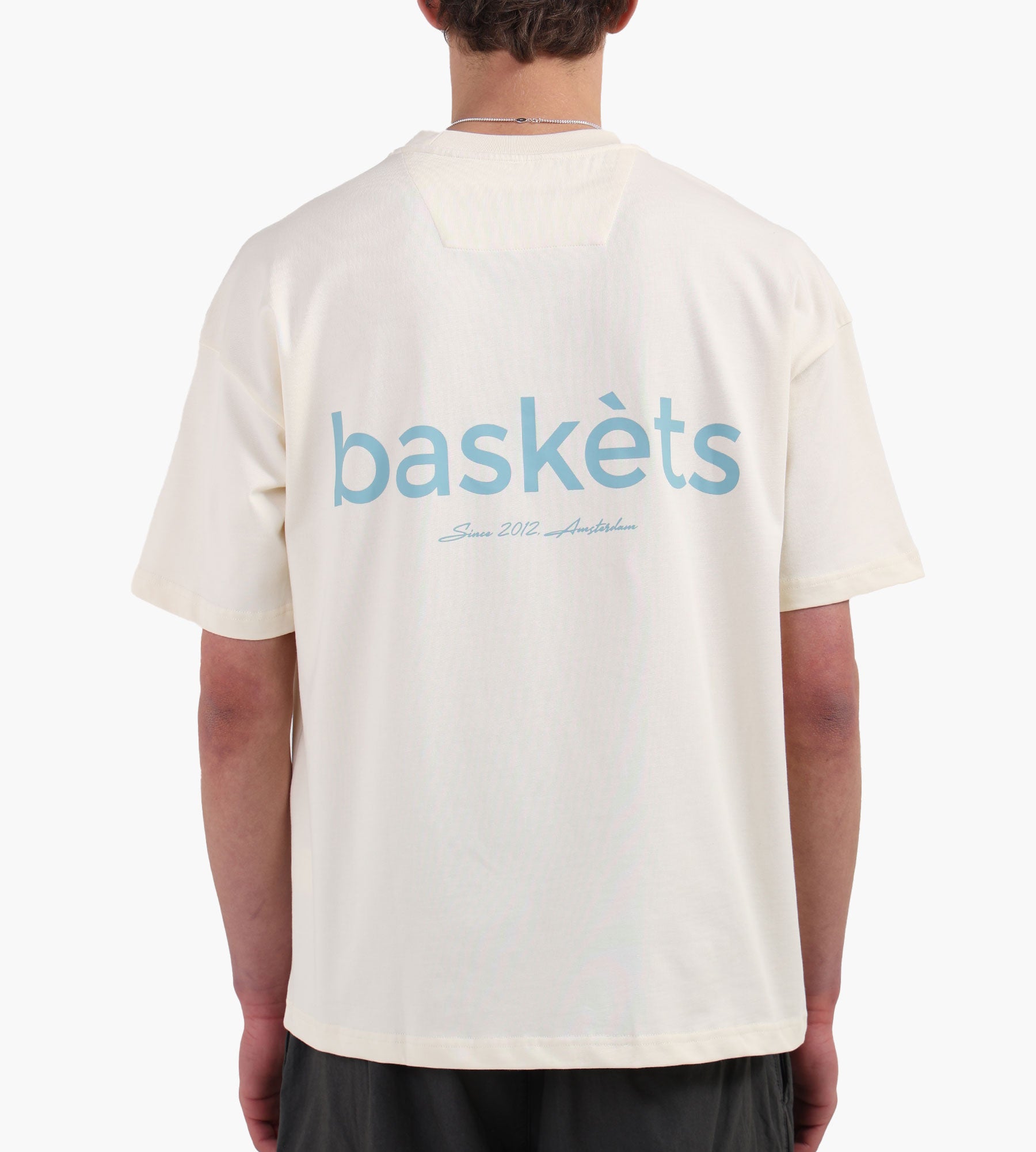 Baskèts Statement Tee Ivory - Baskèts - Clothing