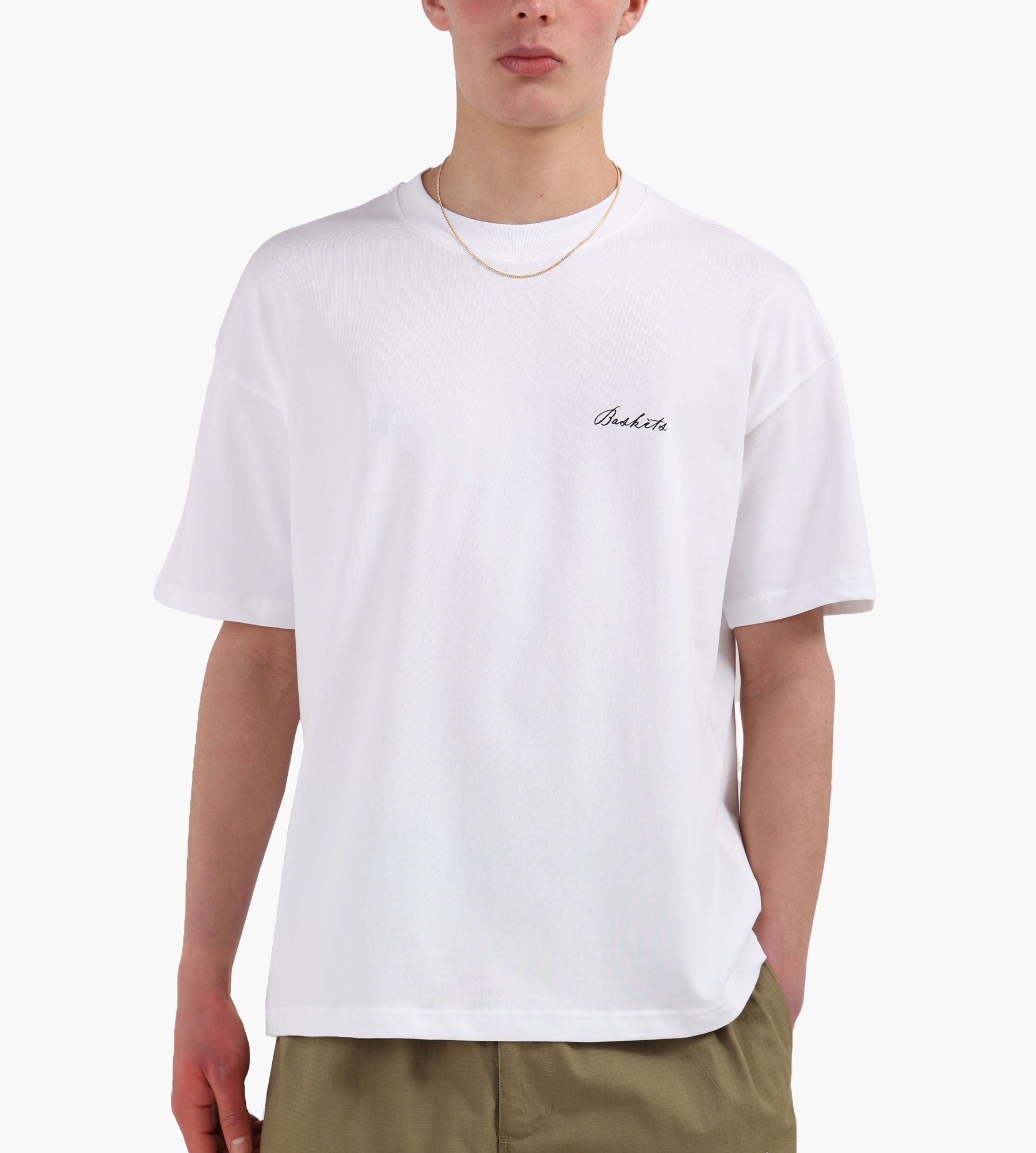 Baskèts Market Tee Off White