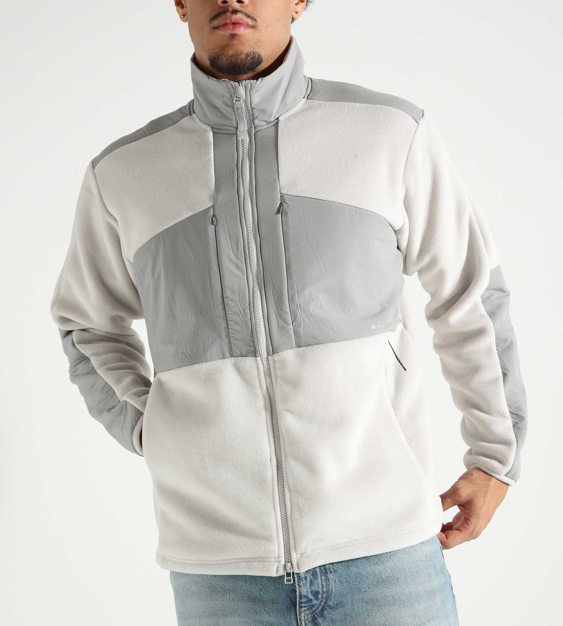 Snow Peak Double Face Fleece Jacket Ivory