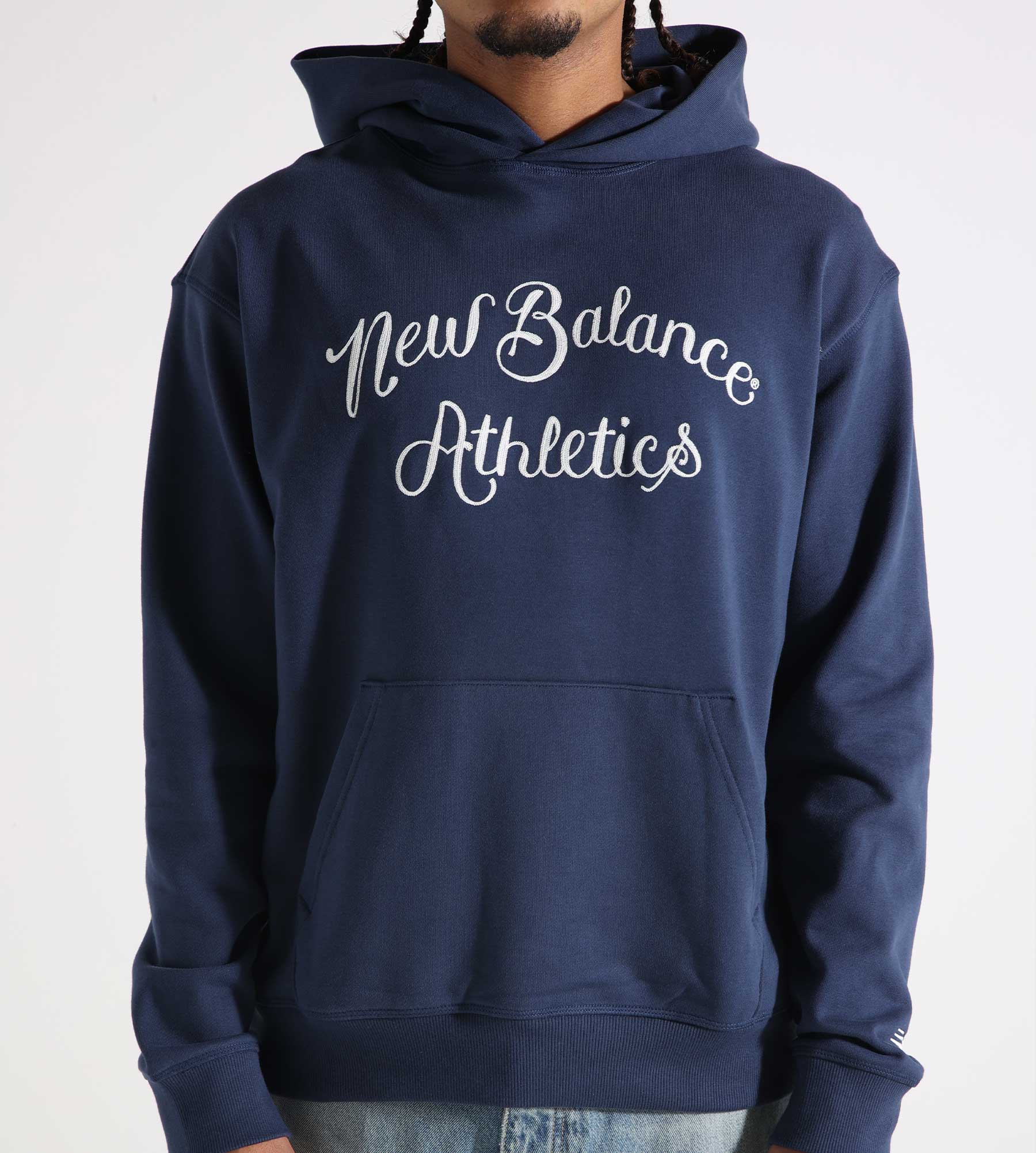 New Balance Athletics Relaxed League Hoodie NB Navy