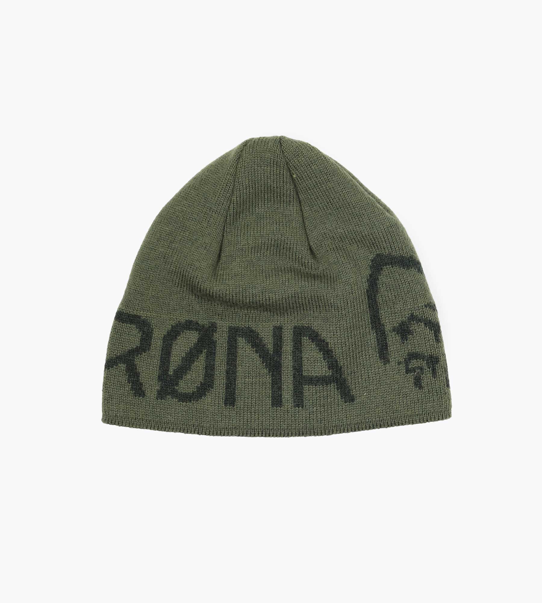 Norrøna /29 Merinoull Logo Beanie Olive Night Melange