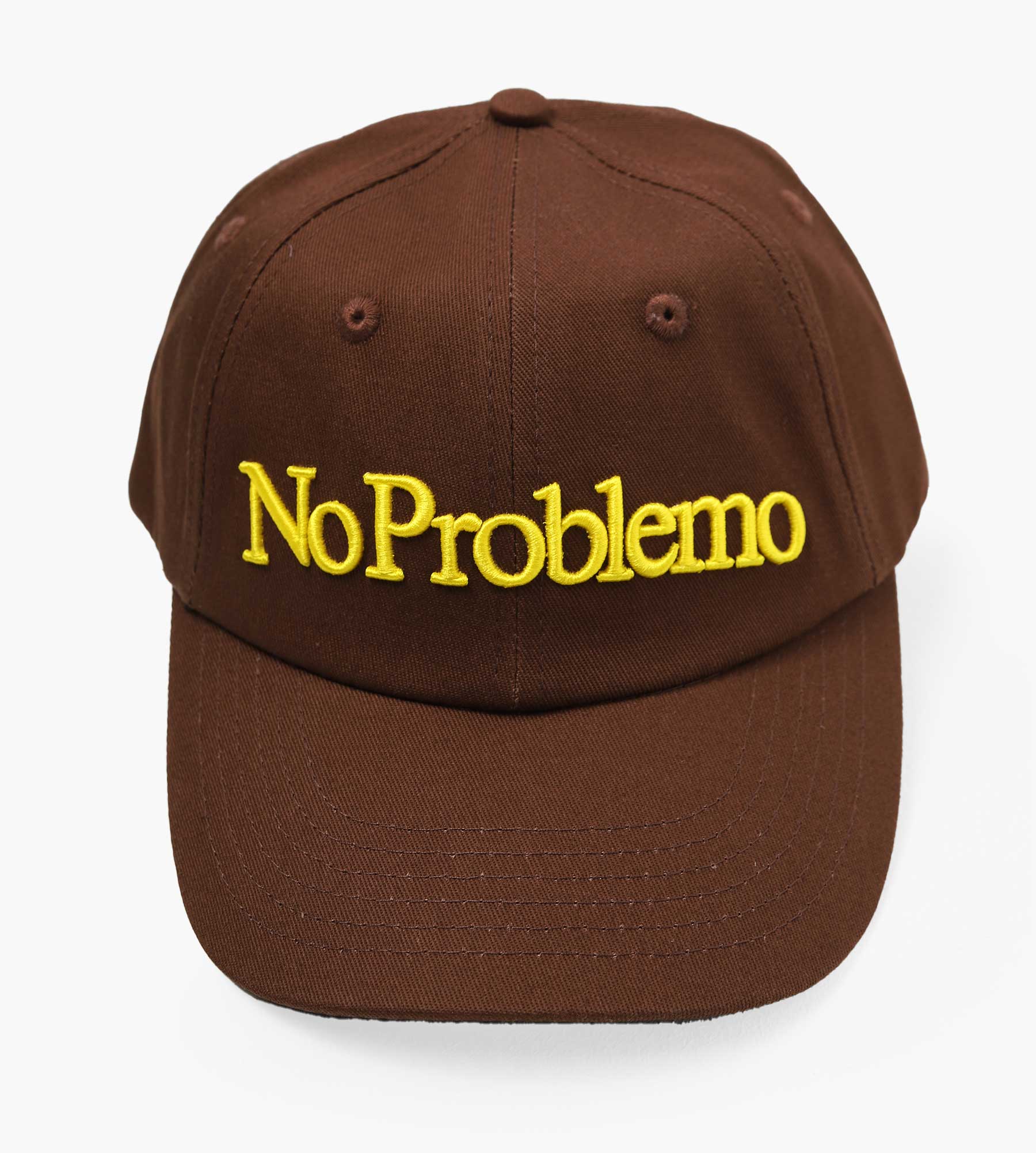 No Problemo No Problemo Cap Navy Brown Burgundy